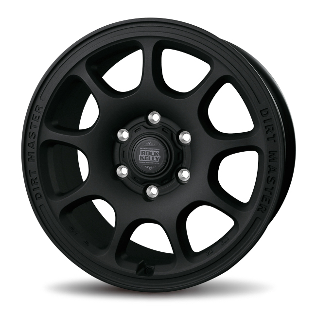 ROCK KELLY DIRT MASTER Blast Gunblack[18&times;8.5J 6-139.7]