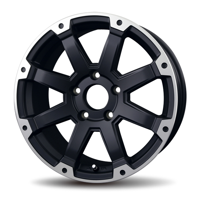 ROCK KELLY MX-I Matte Black / Lip Polish [17&times;7.5J]