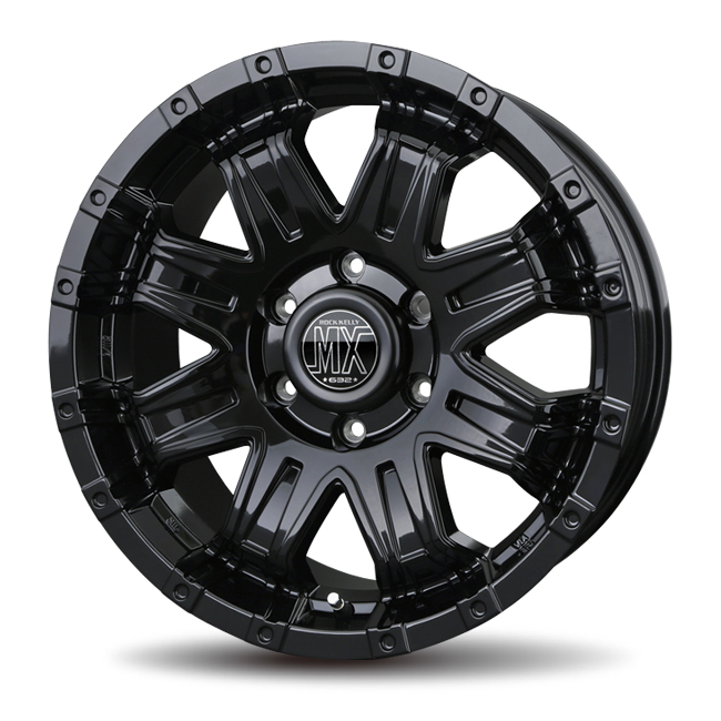 ROCK KELLY MX-Ⅱ Gross Black [18&times;8.0J 6-139.7※販売終了]