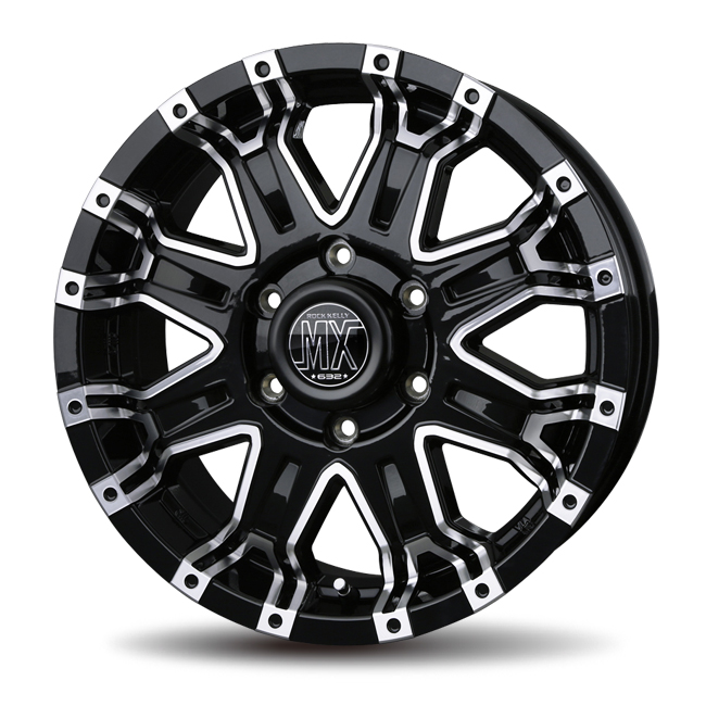 ROCK KELLY MX-Ⅱ Gross Black / Polish [17&times;6.5J 6-139.7]